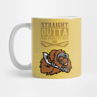 Straight outta the penalty box bufallo Mug